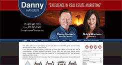 Desktop Screenshot of dannyhansen.com
